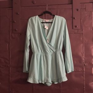 NWT Altar’d State Mint Romper // Size: L